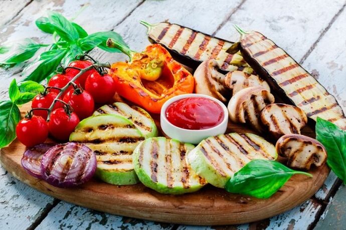 legume la gratar pentru slabit